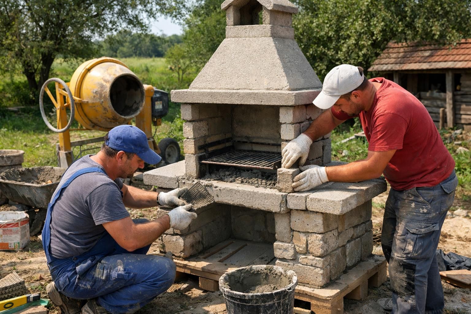 découvrez comment un barbecue en pierre reconstituée allie élégance et durabilité pour sublimer vos moments de grillades en plein air.