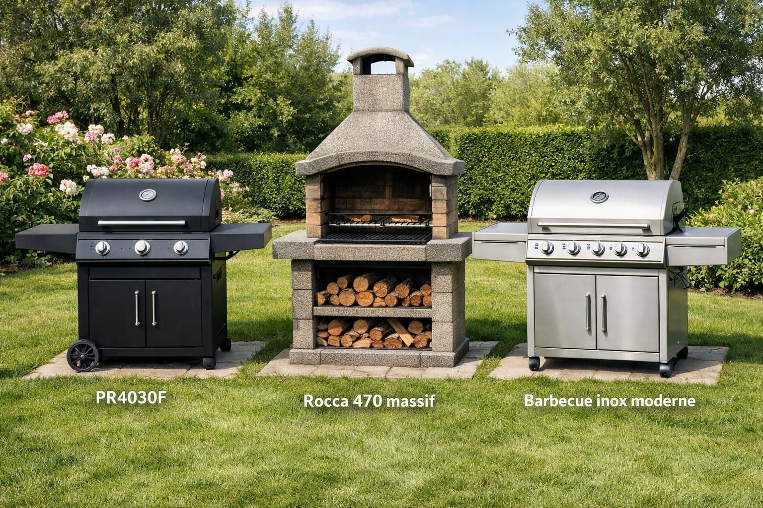 découvrez nos barbecues en pierre reconstituée alliant design élégant et solidité pour des grillades conviviales et durables. parfaits pour sublimer votre espace extérieur.