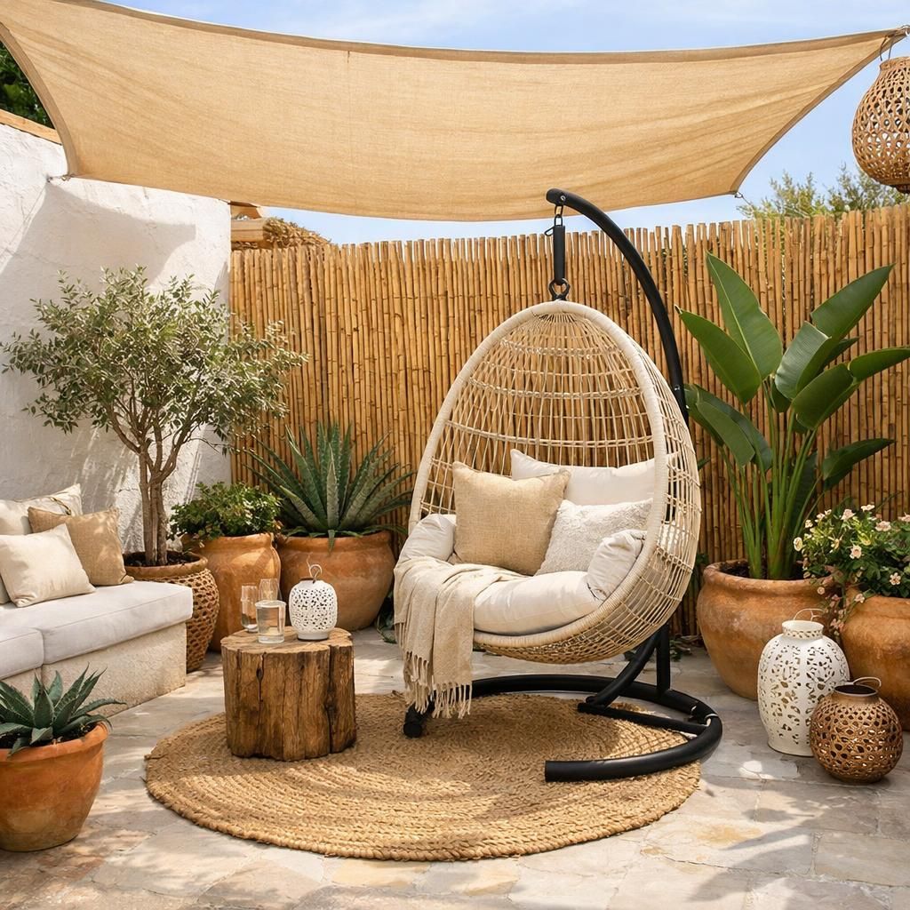 découvrez notre chaise de jardin suspendue pour une détente aérienne inégalée. alliez confort et style dans votre espace extérieur avec cet incontournable de l'été.