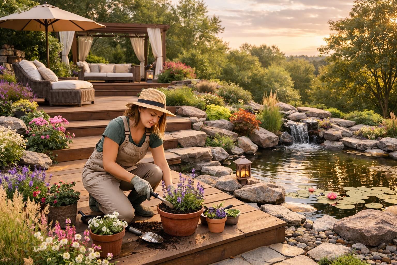 découvrez notre guide pratique pour transformer un jardin en pente en un havre de paix, avec des astuces d'aménagement simples et efficaces pour sublimer votre espace extérieur.