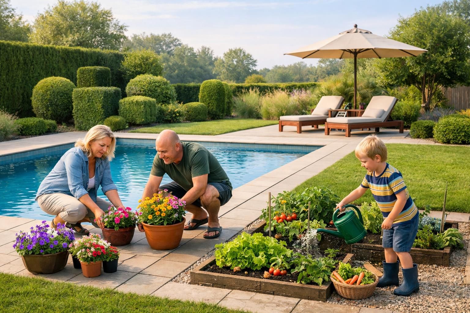 découvrez notre guide pratique pour aménager un jardin avec piscine, avec des astuces et conseils pour créer un espace extérieur harmonieux et convivial.