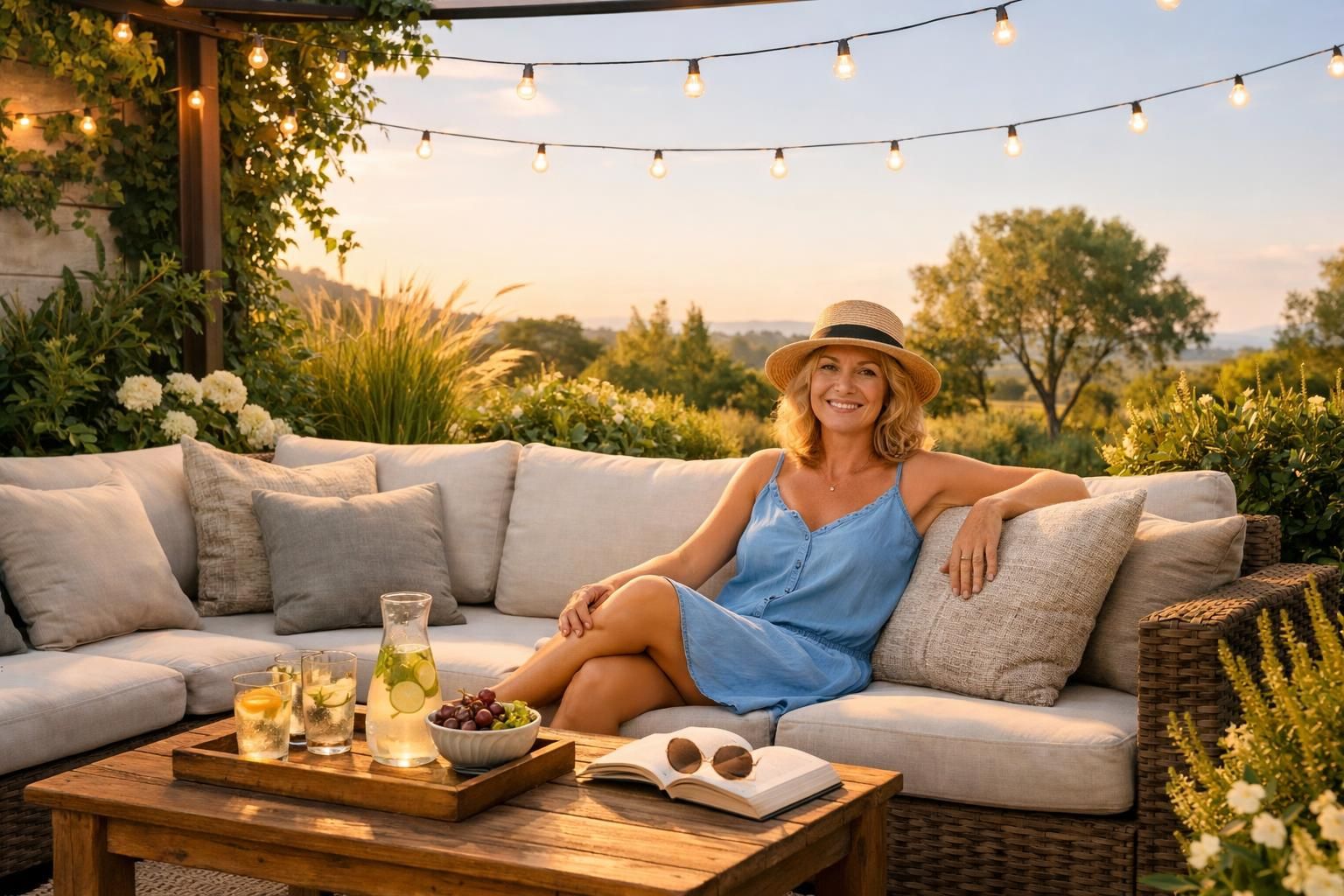 explorez notre sélection de canapés de jardin alliant style et confort pour profiter pleinement de vos espaces extérieurs en toute détente.