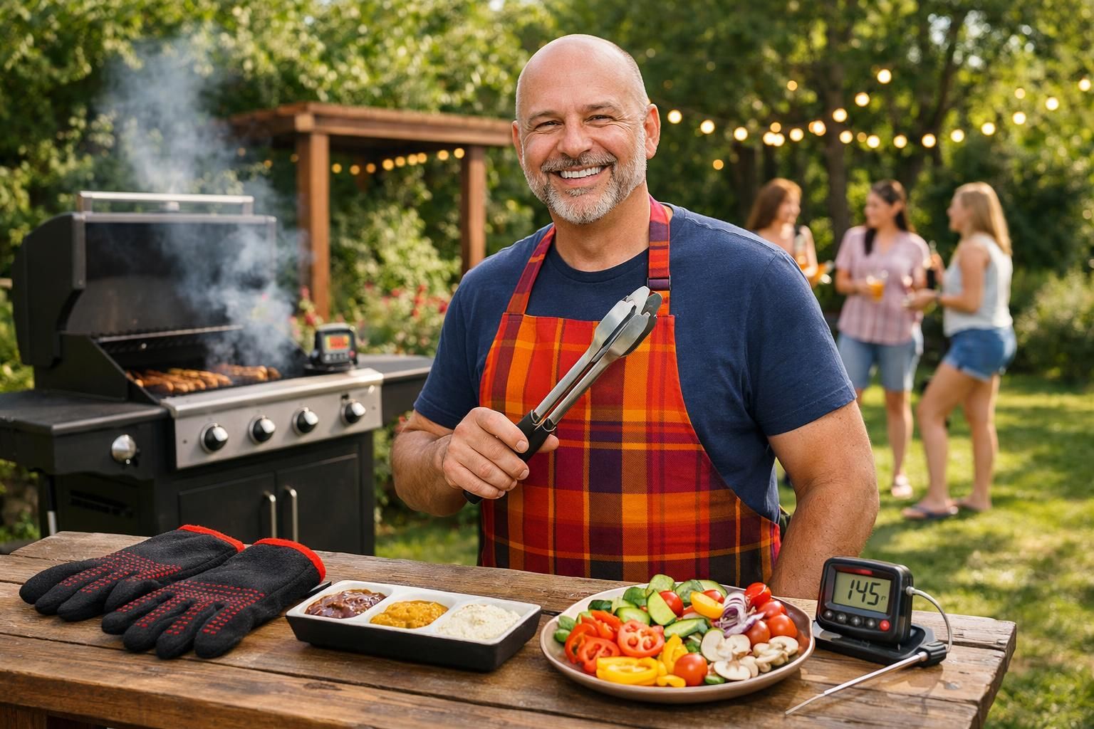 découvrez les accessoires indispensables pour un barbecue réussi et savourez des moments conviviaux en famille ou entre amis.