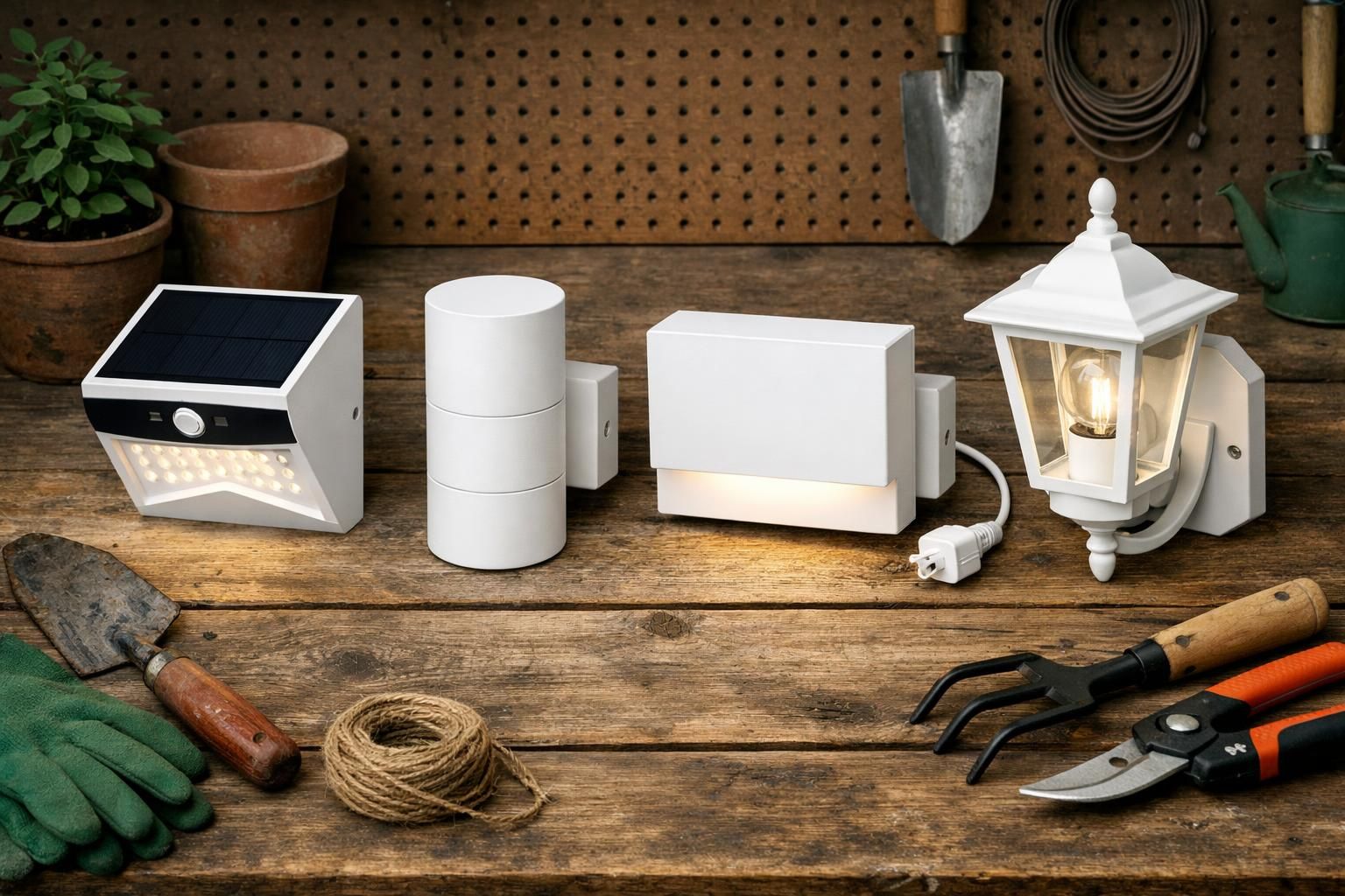 découvrez notre applique extérieure blanche pour un éclairage design et élégant, parfaite pour sublimer votre espace extérieur avec style et modernité.