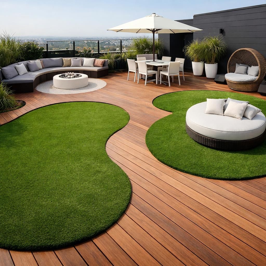 découvrez 5 astuces déco inédites pour sublimer votre espace avec une pelouse synthétique. transformez votre jardin ou intérieur en un lieu cosy et moderne grâce à nos conseils pratiques et originaux.